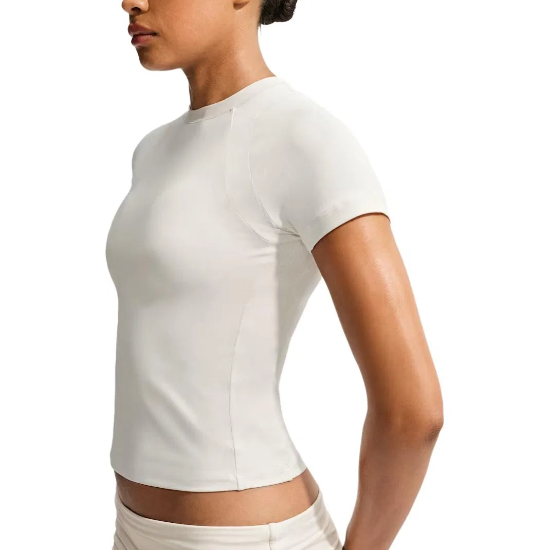 Женская футболка с принтом Airy T Shirt Nike, Ivory — фото 3