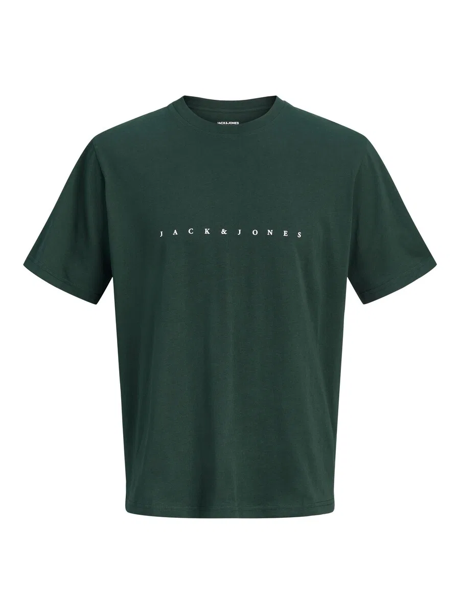 Детская футболка "Star" темно-зеленого цвета Jack & Jones Junior — фото 2