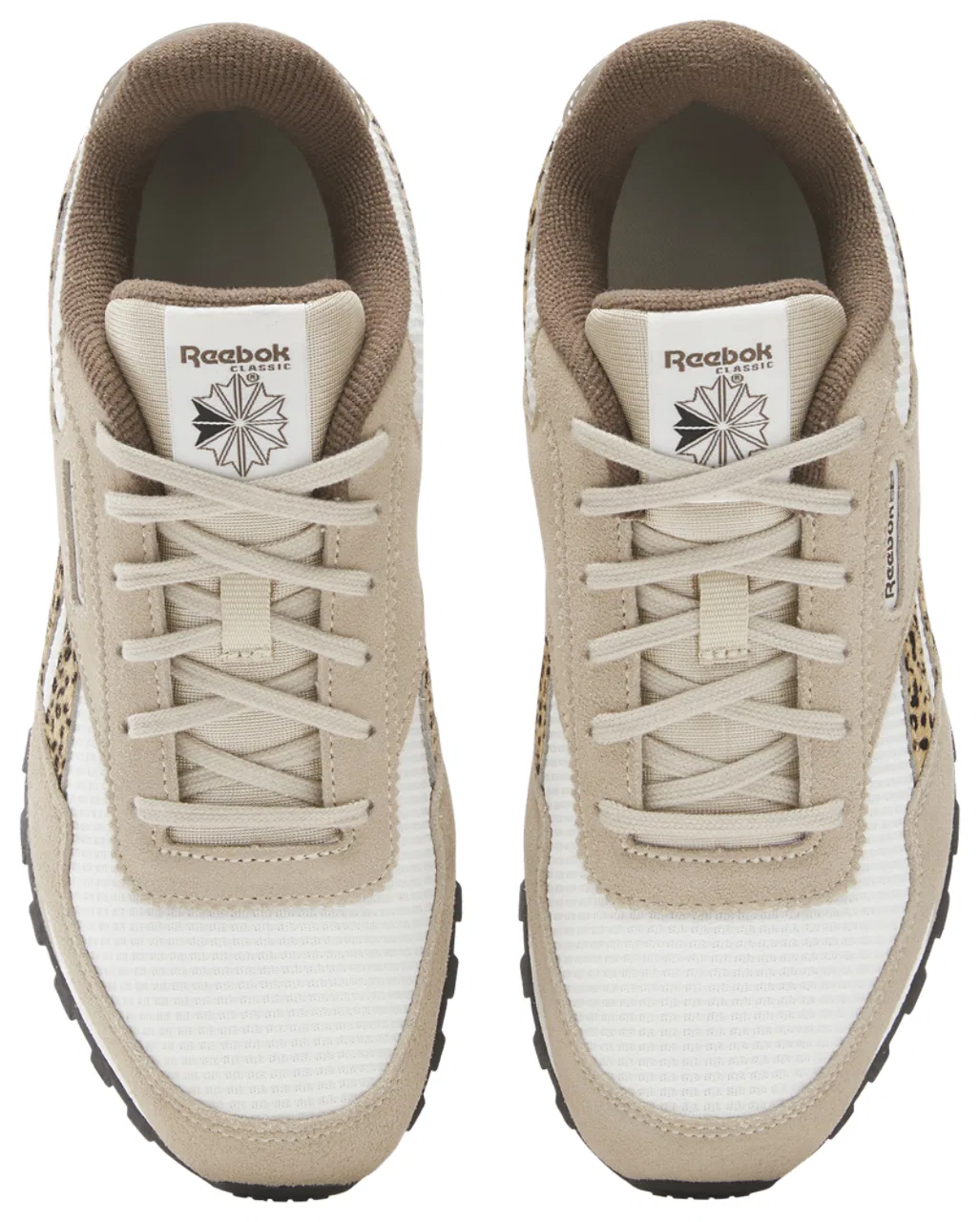 Кроссовки для мальчиков Classic AZ Reebok, цвет Chalk/Classic Beige/Trek Grey — фото 4