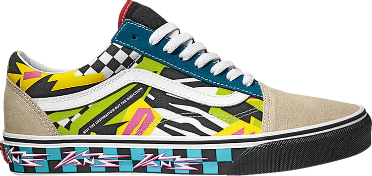 

Кроссовки Vans Old Skool Mash Up, разноцветный