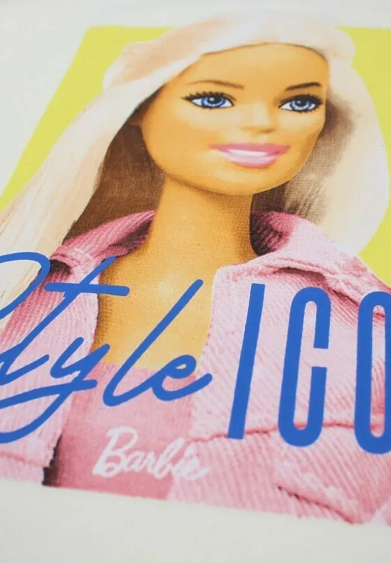 Футболка с принтом Barbie, Blanc — фото 3