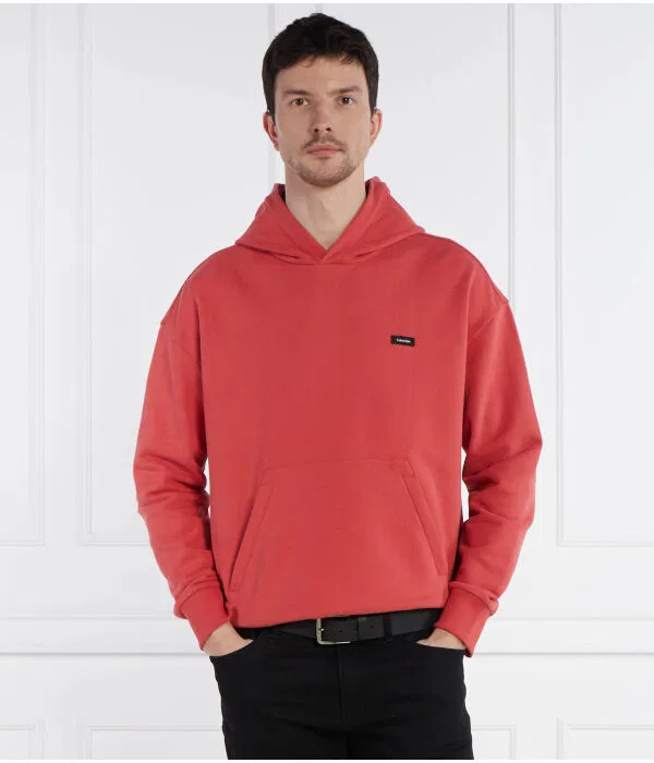 Мужское худи Calvin Klein, красный — фото 3