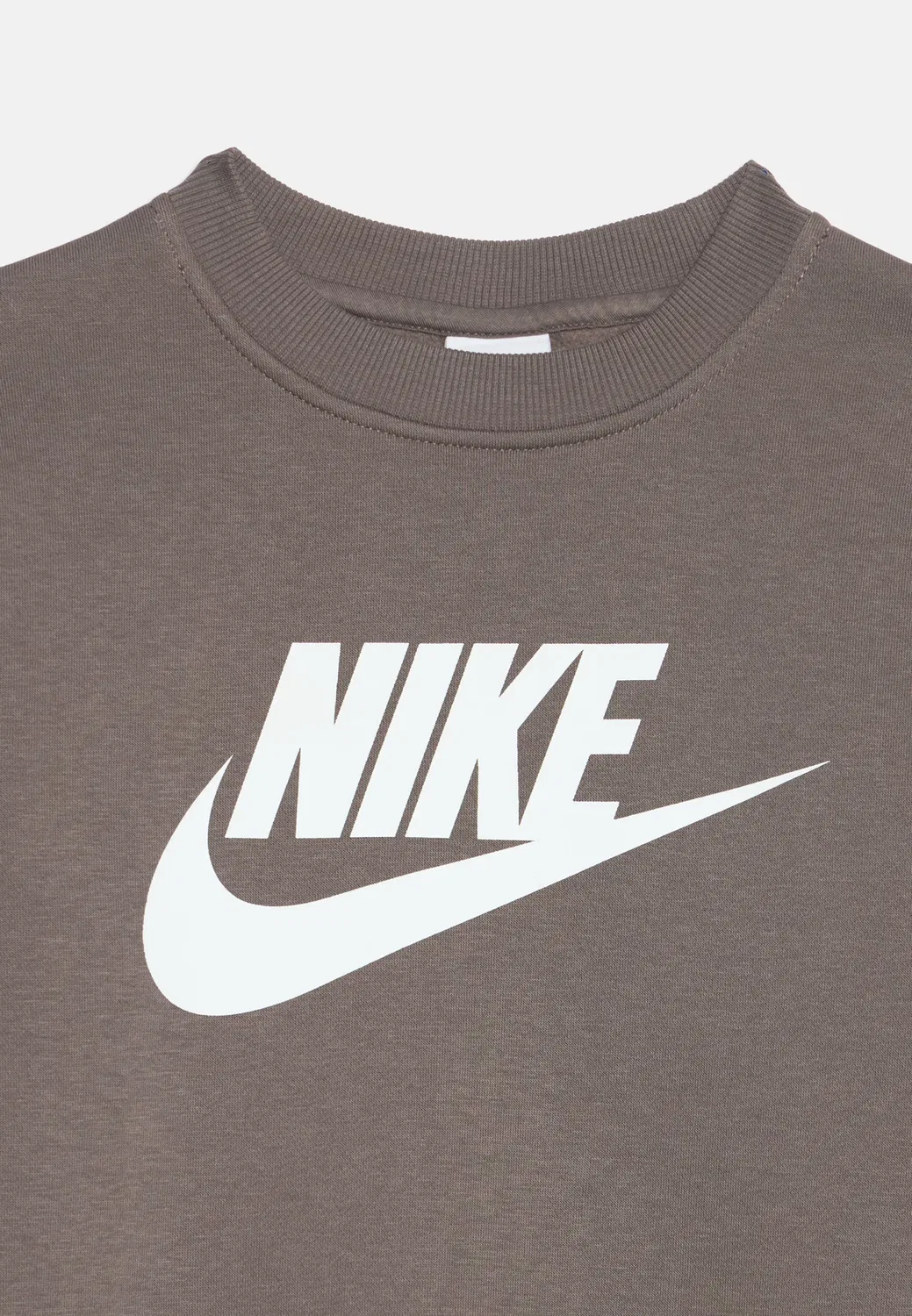 Клубная толстовка унисекс Nike Sportswear, Cave Stone/White — фото 3