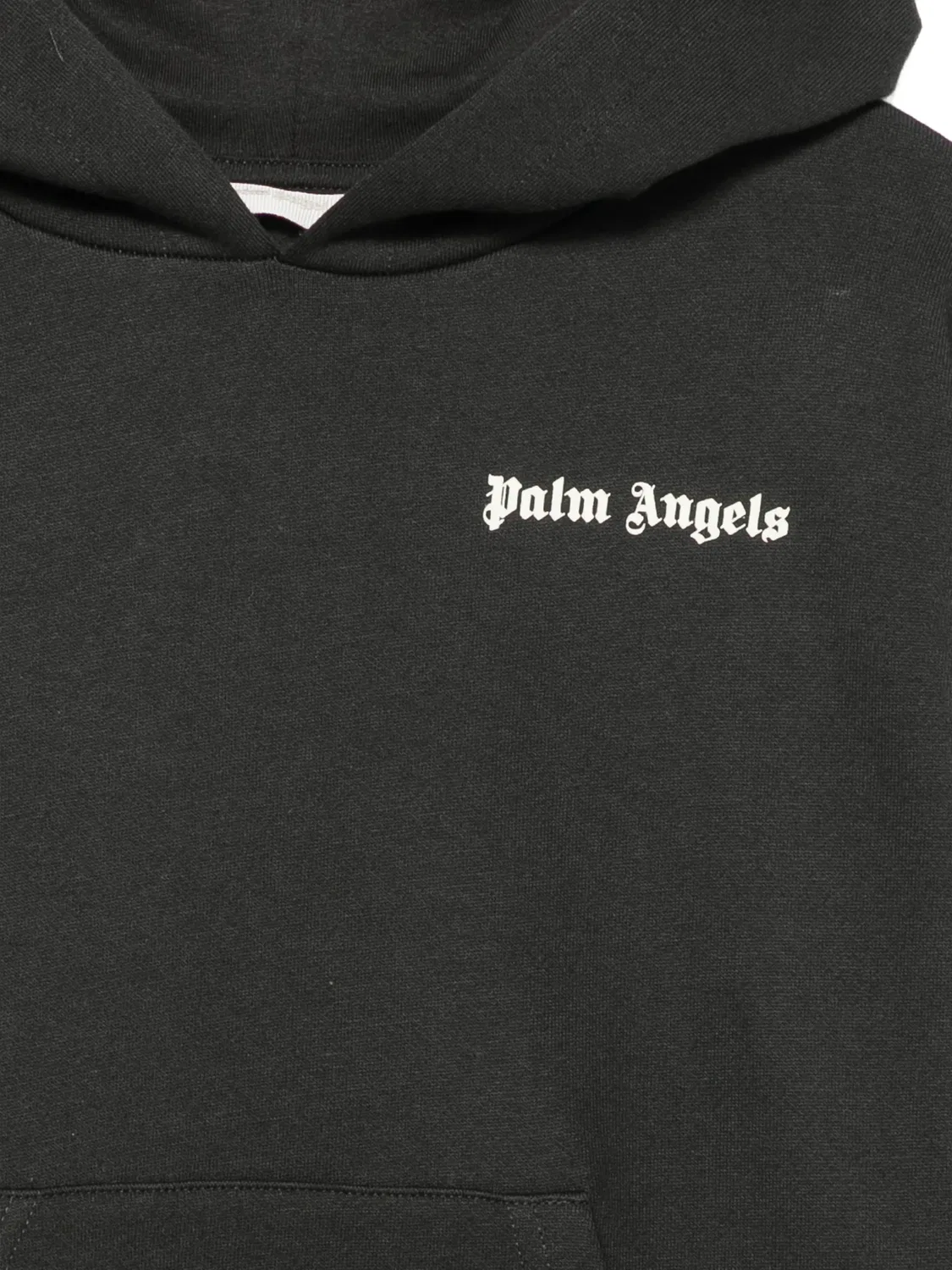 Palm Angels Худи с логотипом, черный — фото 2