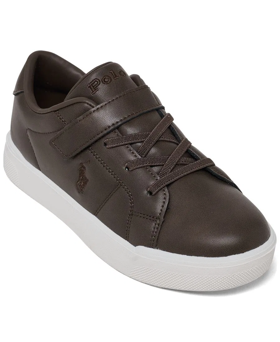 Кеды Sutton с ремешком Polo Ralph Lauren, Chocolate Brown