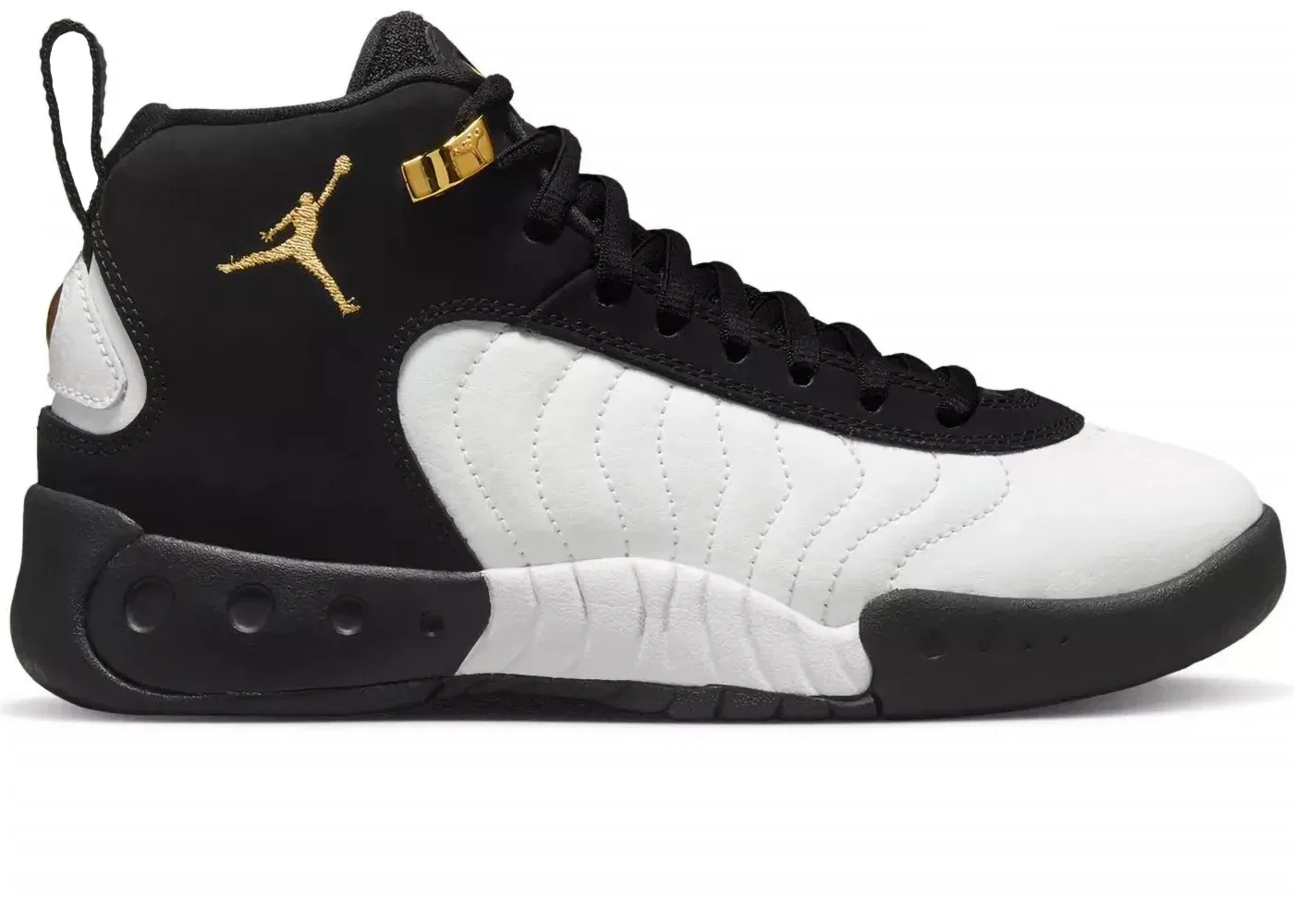 Детские кроссовки Lifestyle Jordan Jumpman Pro Jordan, Black/Metallic Gold/White