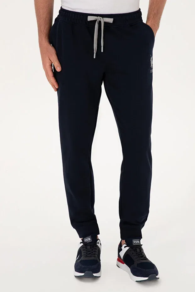 Мужские спортивные штаны скинни-фит U.S. Polo Assn., Navy Blue — фото 2
