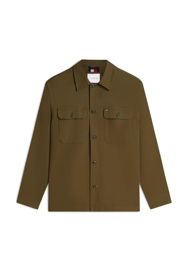 Куртка хлопковая Resort - Tommy Hilfiger, Platinum Olive, оливковый — фото 4