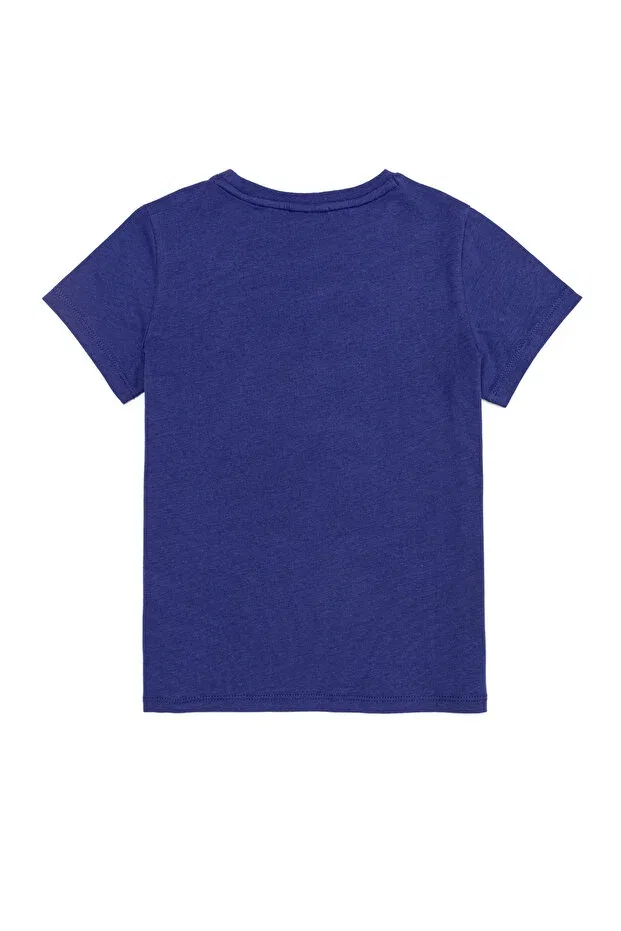 Детская футболка с длинным рукавом U.S. Polo Assn., Blue — фото 2