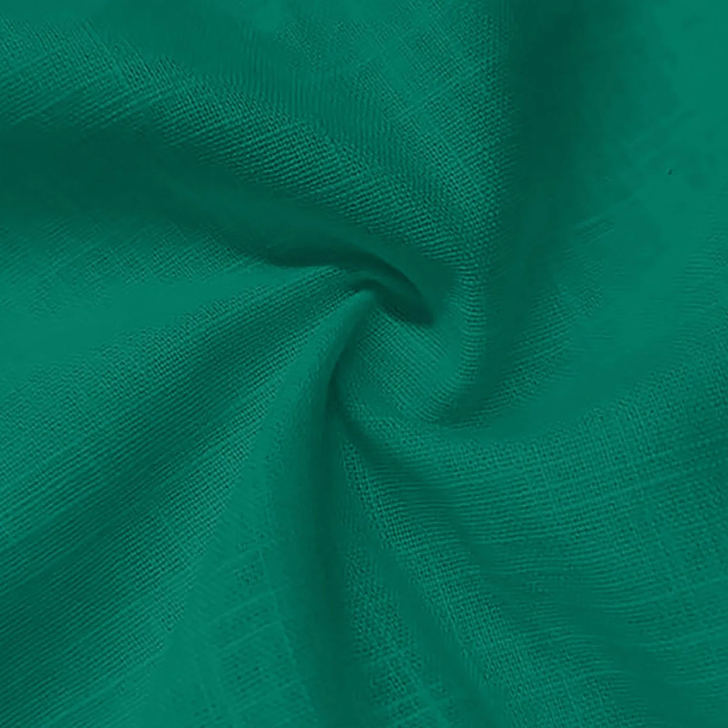 Женская хлопковая майка без рукавов с V-образным вырезом, Dark Green — фото 3