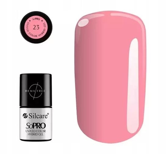 

Гибридный гель Sopro, Гибридный лак 23, 7 г Silcare