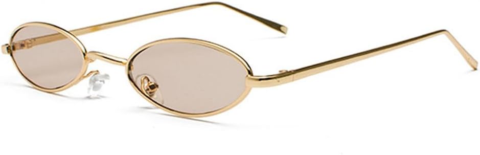 

Солнцезащитные очки UV400 с защитой от ультрафиолета — маленькие круглые металлические линзы с градиентом, подходят для женщин и мужчин, для бега и занятий спортом на открытом воздухе UYPTK, C12 Gold-brown