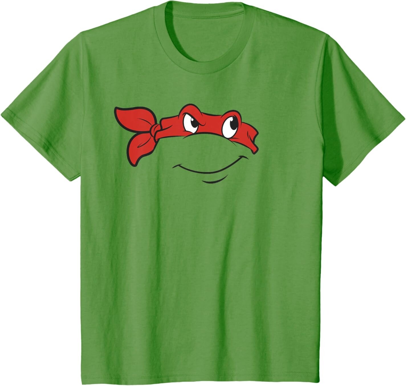 

Футболка для подростков Teenage Mutant Ninja Turtles Raphael Big Face Costume, светло-зеленый