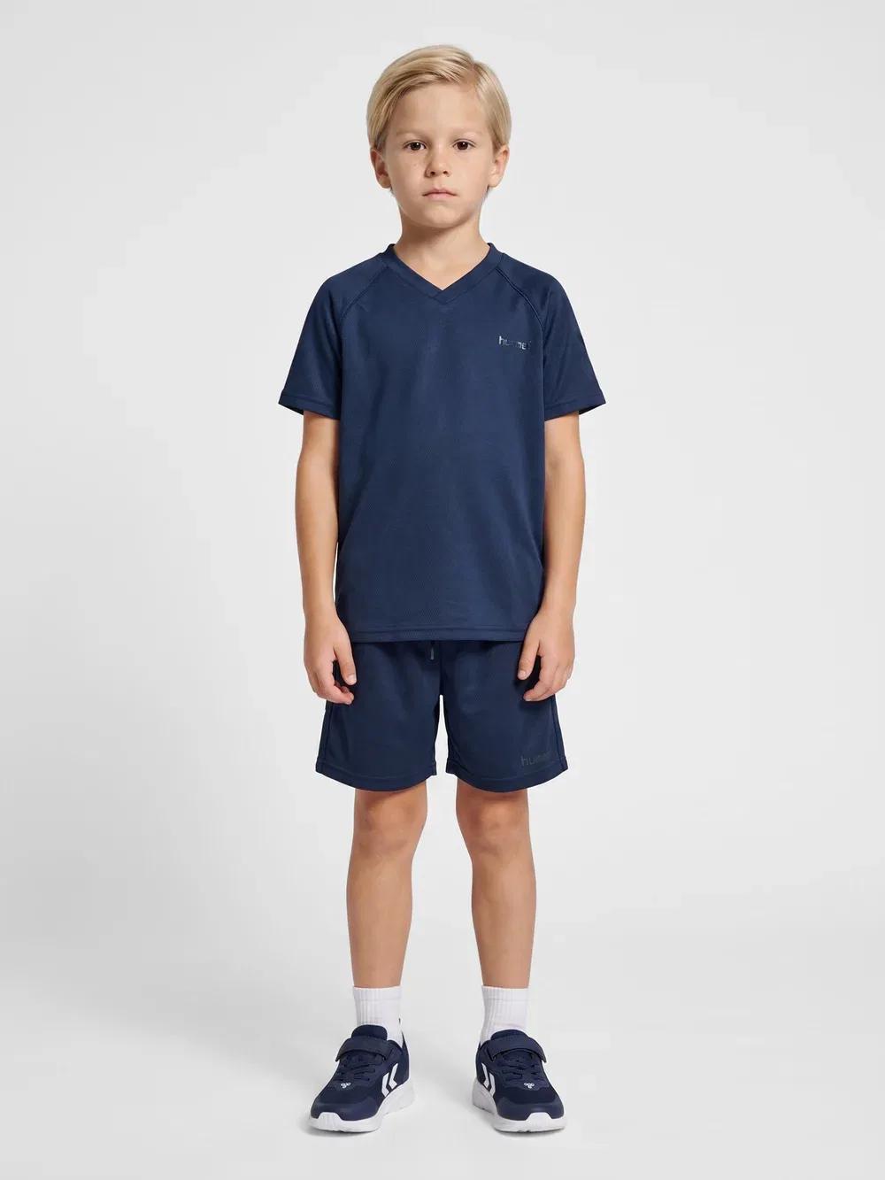 Hmljr reg active shorts unisex - спортивные штаны Hummel, Dress Blues