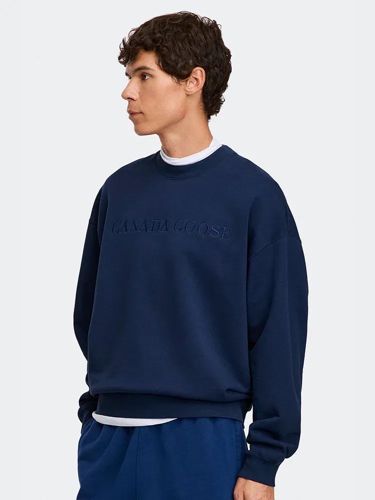 Футболка с длинным рукавом Lobe Crew CANADA GOOSE, Navy