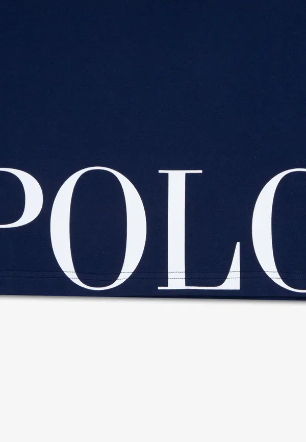Комплект пижама с принтом Tee - pyjama set Polo Ralph Lauren, Newport темно-синий — фото 4