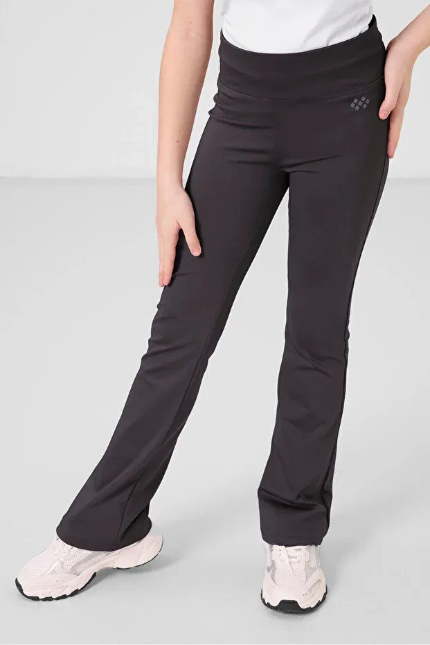 Детские леггинсы для девочек хлопковые Basics Tommy Life, Anthracite