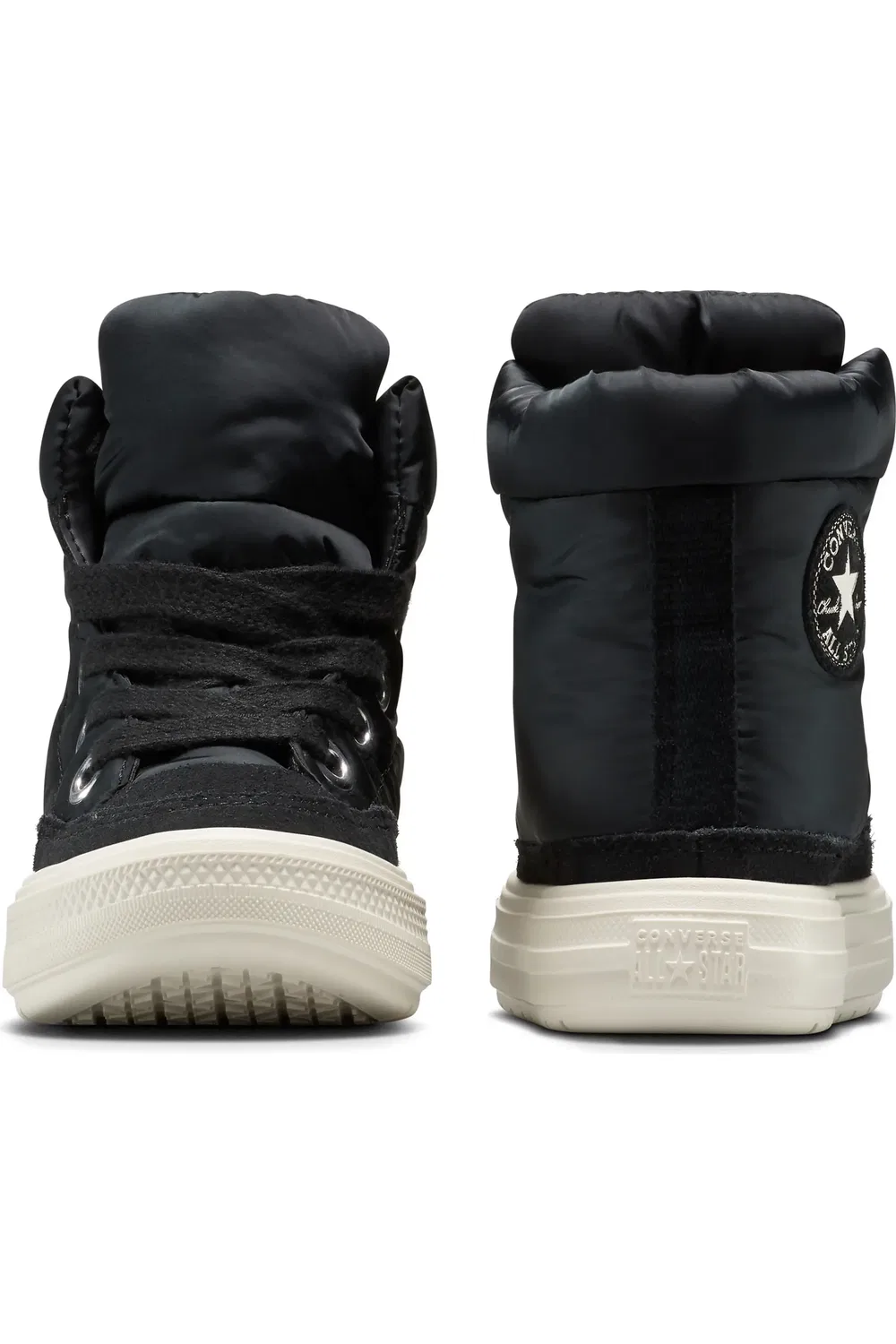 Детские кроссовки высокие на мягкой подошве Chuck Taylor All Star Elements Converse, Black/Egret/Black — фото 3