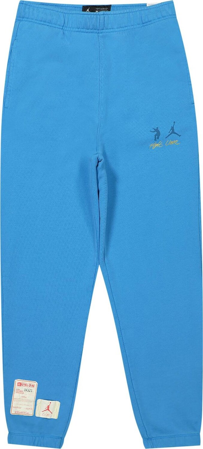 

Брюки Air Jordan x Union LA Fleece Pants 'Blue', синий