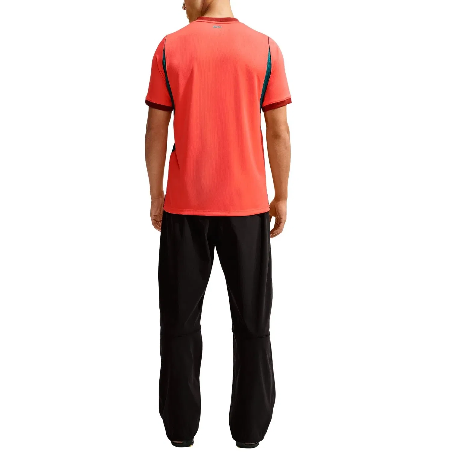 Мужская футболка с коротким рукавом Nike Stadium Home Dri-FIT Replica Jersey Bright Crimson Team Red Midnight Turquoise, красный — фото 2