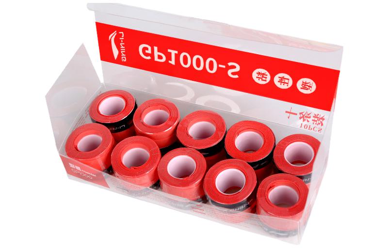 

LINING Лента для хватки бадминтонной ракетки Red PU тонкая