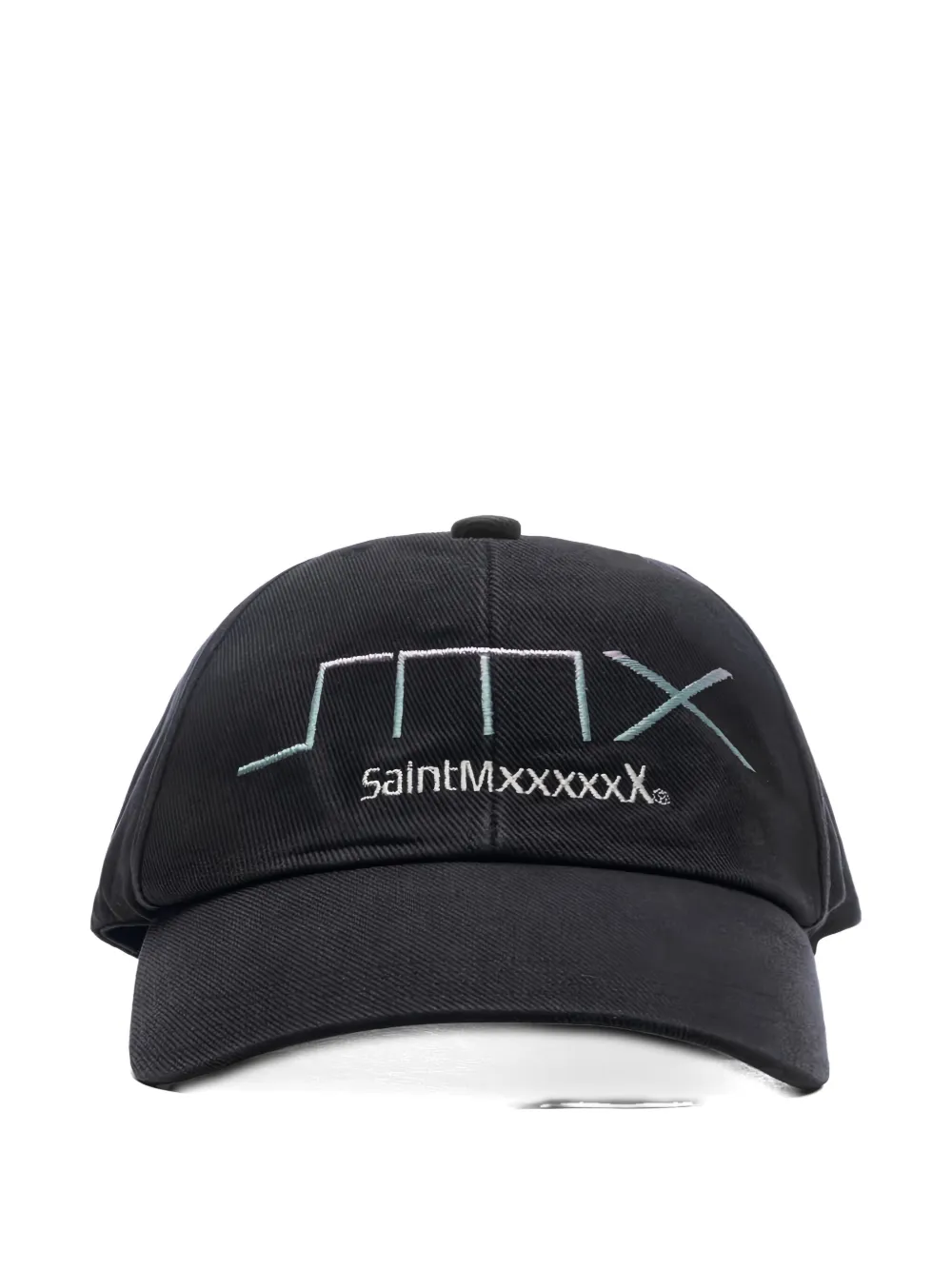 

Кепка с вышитым логотипом SAINT MXXXXXX, черный