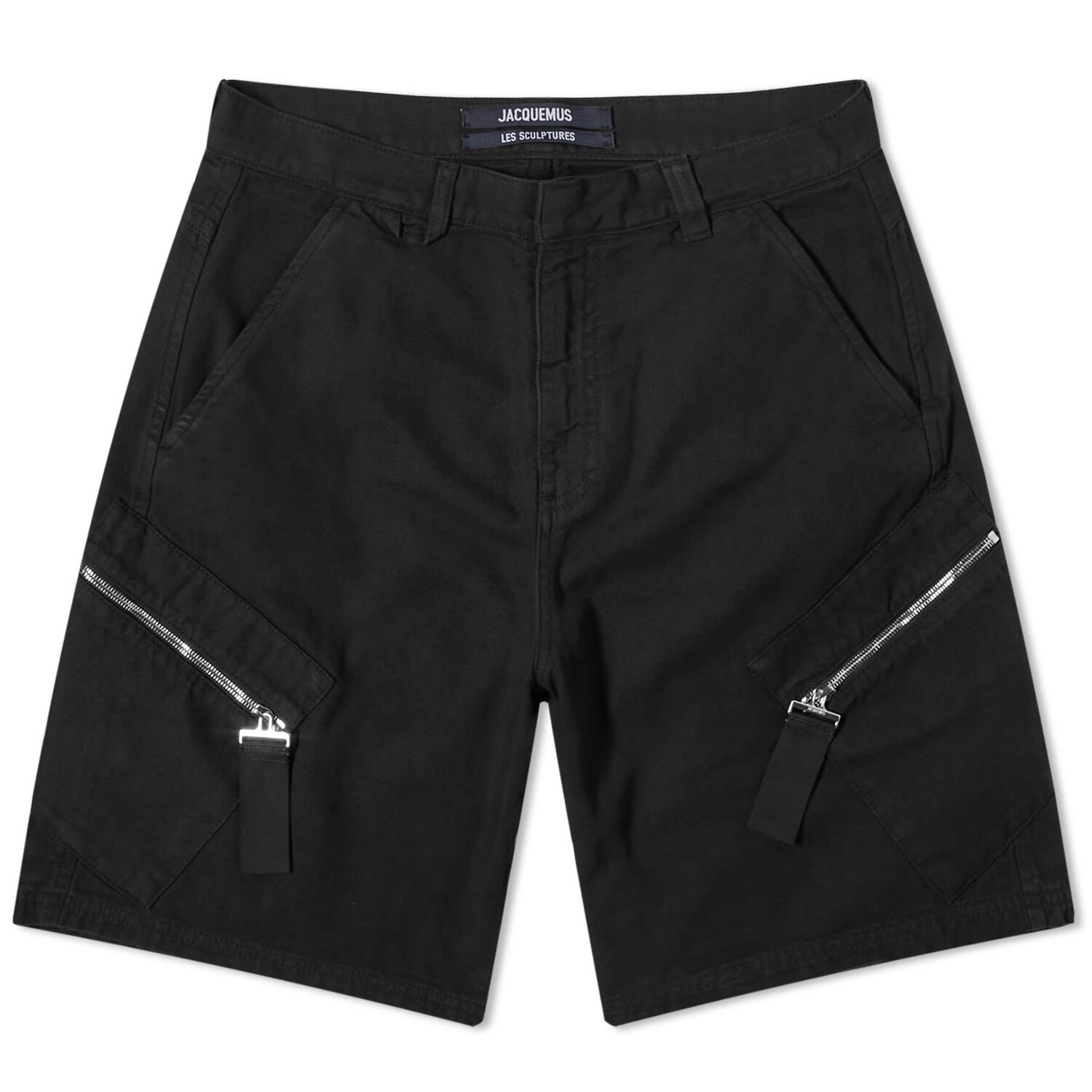 

Шорты Jacquemus Marrone Cargo Shorts, черный