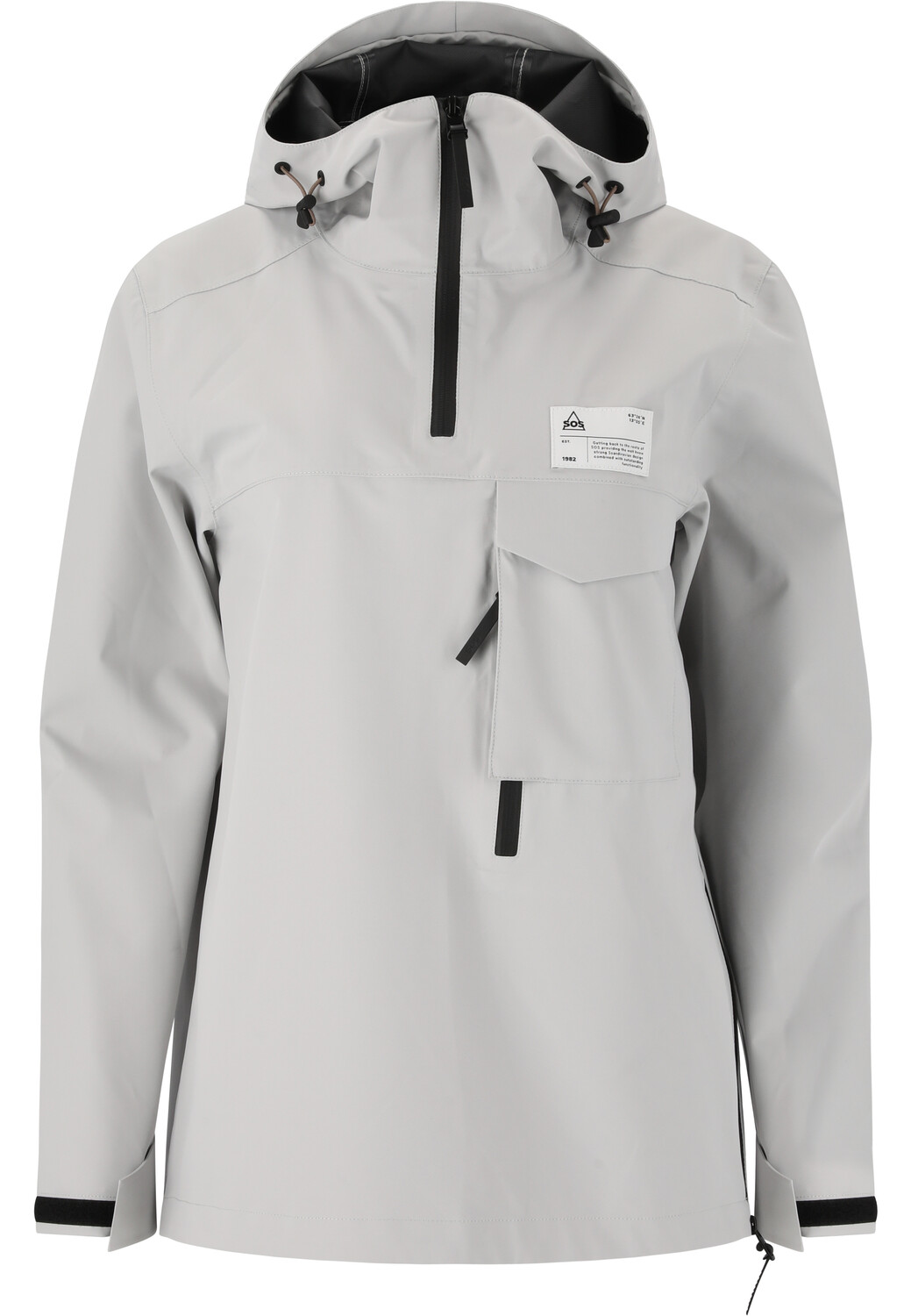 

Пуховик SOS Outdoor Jacke Noosa, цвет 1053 Harbor Mist
