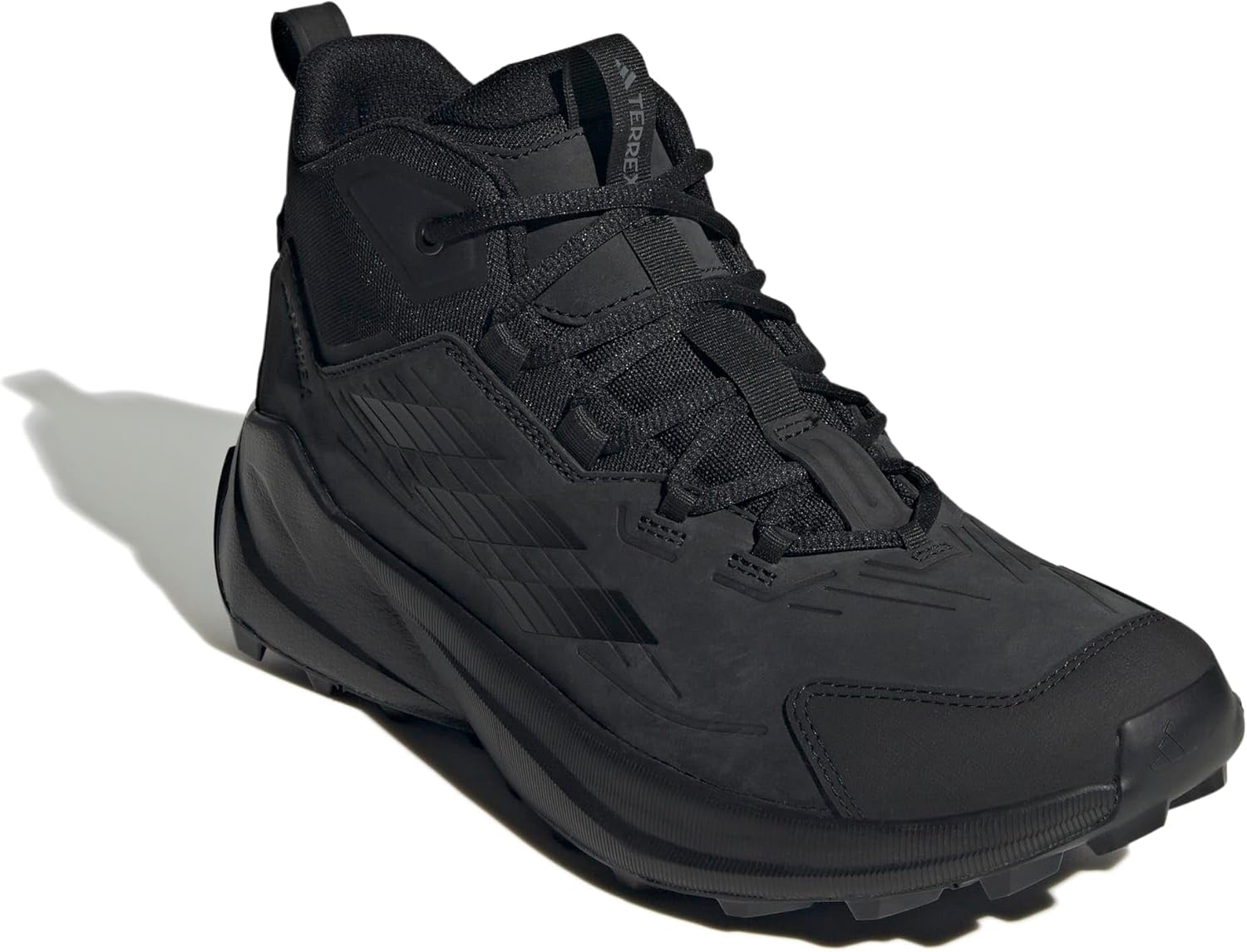 Мужские походные ботинки Adidas Terrex Trailmaker 2 из кожи, черный/серый — фото 3