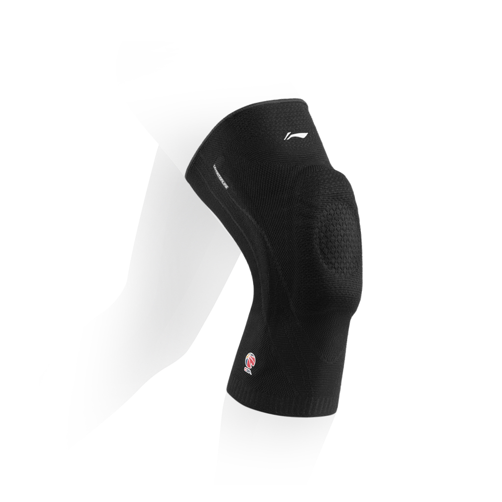 

Наколенники силиконовые баскетбольные LiNing унисекс, Black 1 Pair+Wrist Brace