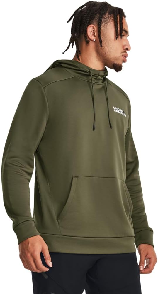 

Толстовка Under Armour Armour Fleece Graphic, (390) Marine Od Green/White