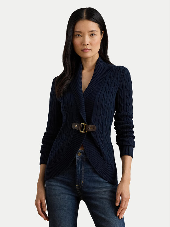 

Кардиган regular fit 200P03473001 Lauren Ralph Lauren, синий