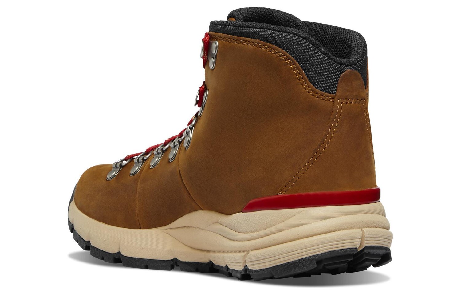 Ботинки Mountain 600 Outdoor женские коричневые бежево-красные Danner — фото 3