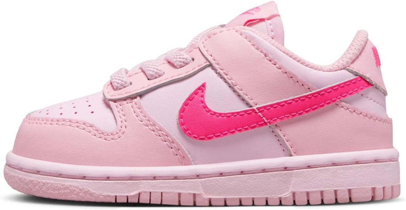

Кроссовки Nike Boys' Dunk Low SE, розовый/розовый