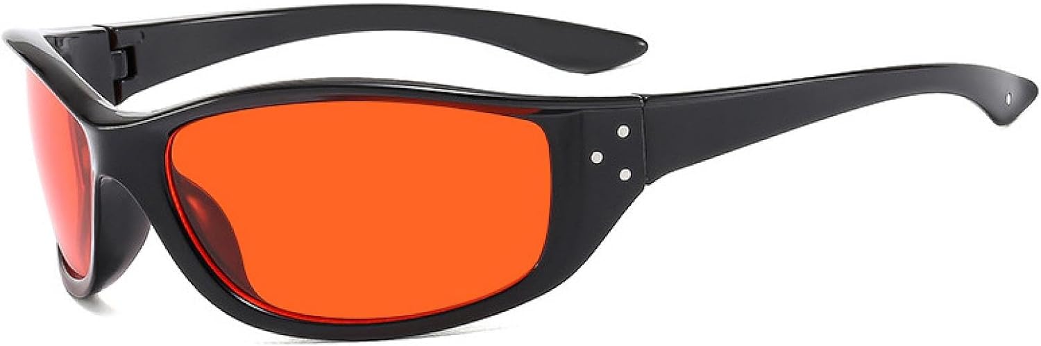 

Ретро-солнцезащитные очки «кошачий глаз» конфетных цветов для женщин, модные заклепки, для активного отдыха, панк-стиль, модные солнцезащитные очки для мужчин VVTWSSW, Black Red