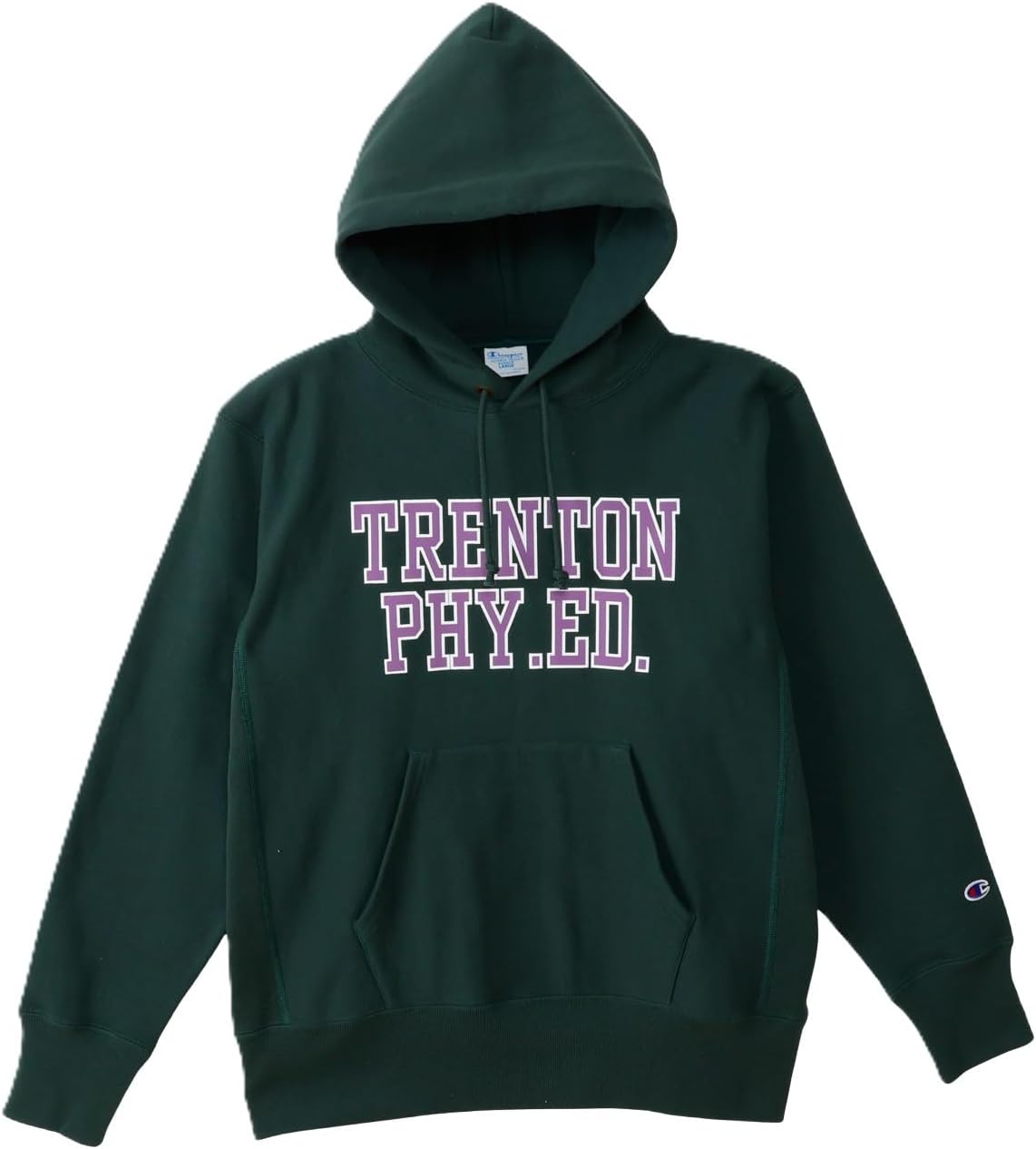 

Мужская толстовка Champion C3-C117 с капюшоном, обратным плетением, с длинным рукавом, плотность ткани 11,5 унций, на флисовой подкладке, с графическим принтом, обратным плетением, темно-зеленый