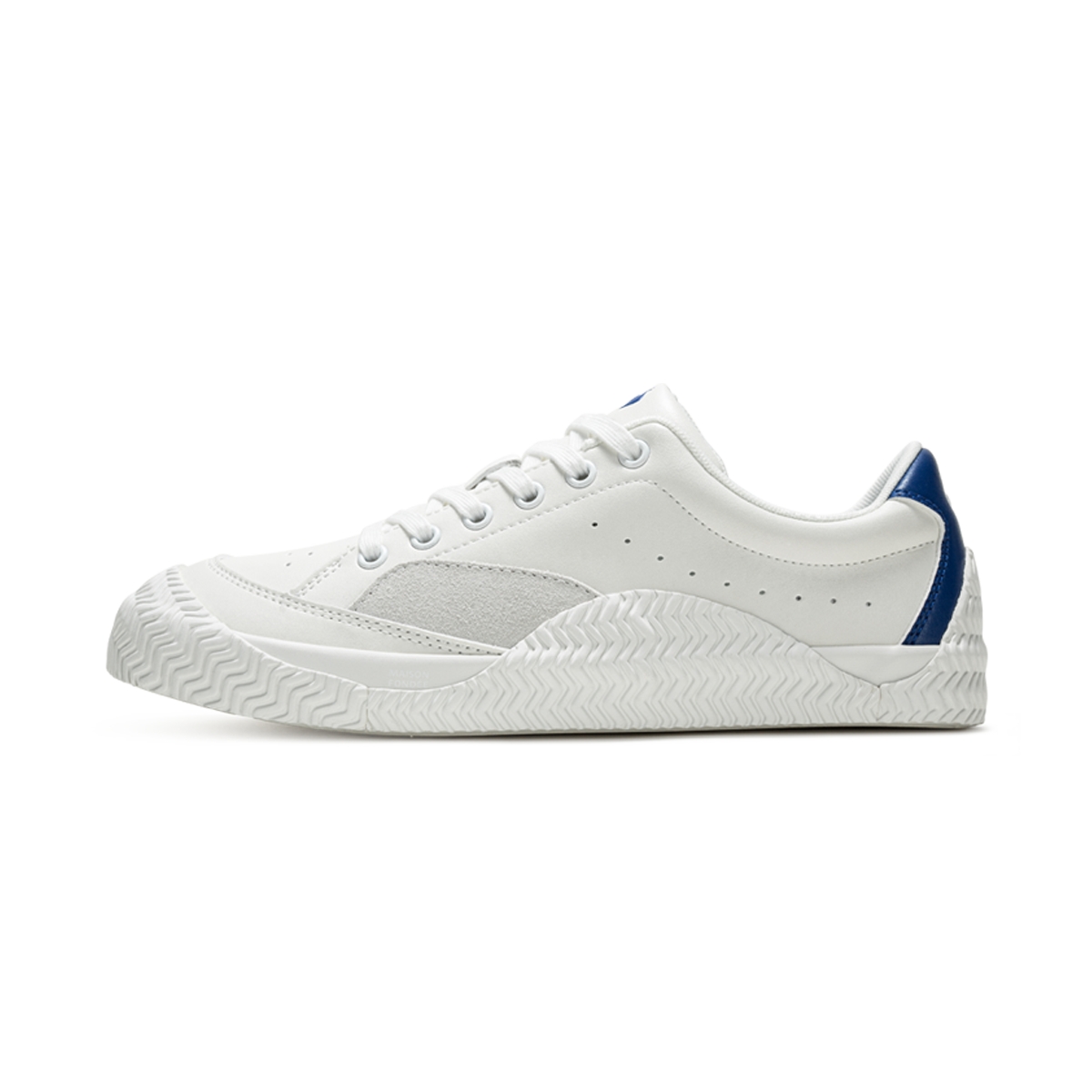 

Le Coq Sportif Французские петушиные легкие и дышащие низкие скейтерские кеды унисекс белые бело-голубые, цвет White/Blue