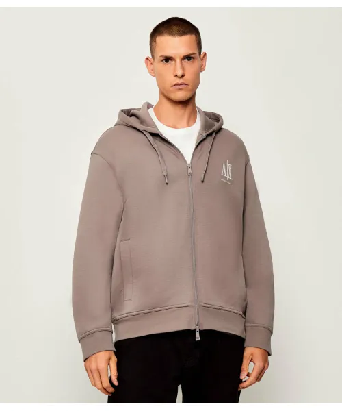 

Толстовка Regular fit Armani Exchange, бежевый