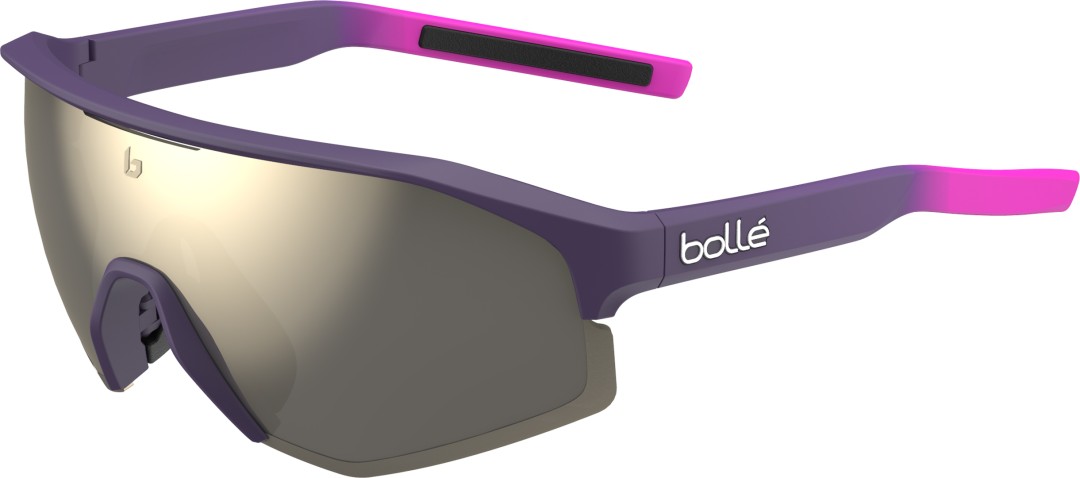 

Bolle Солнцезащитные очки Lightshifter burgundy pink matte/tns gold