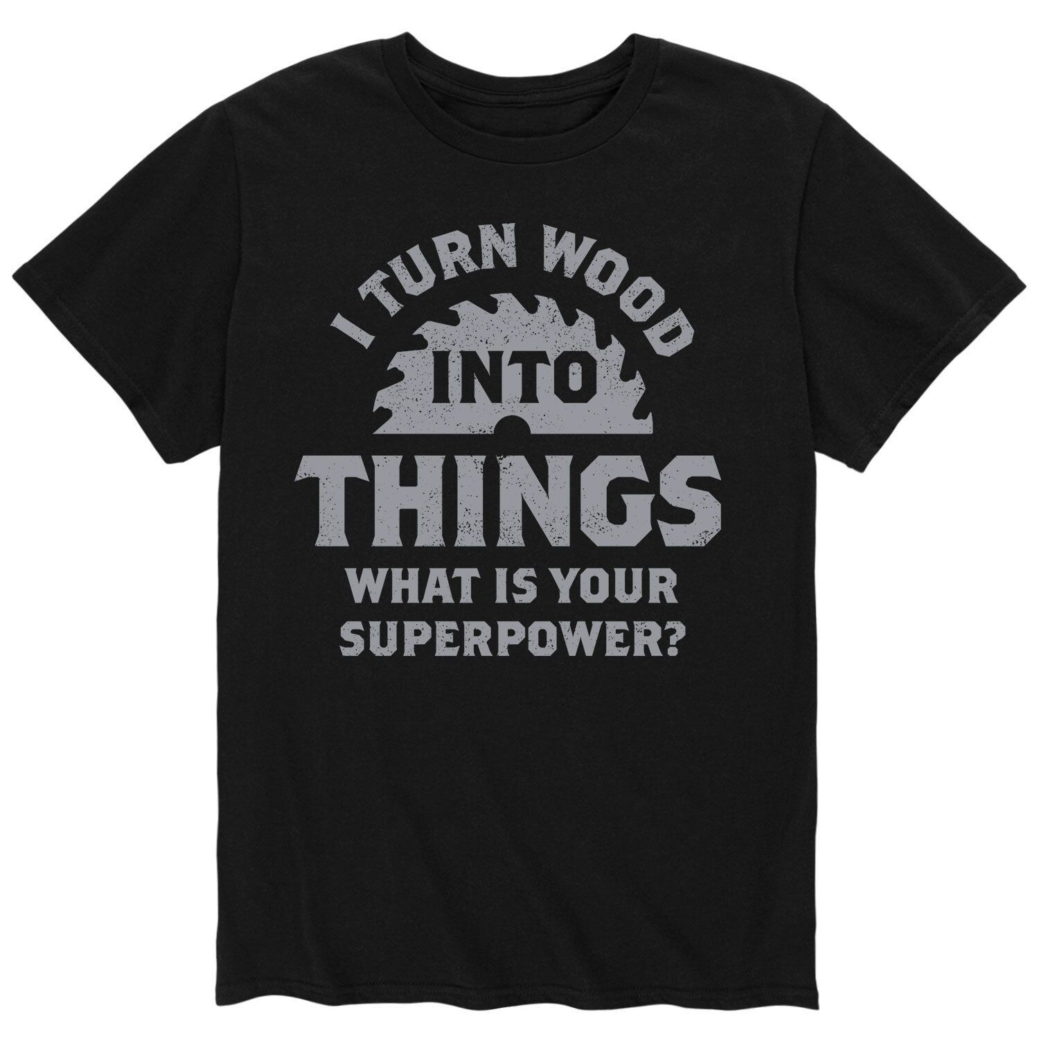 

Мужская футболка Turn Wood Into Things Licensed Character