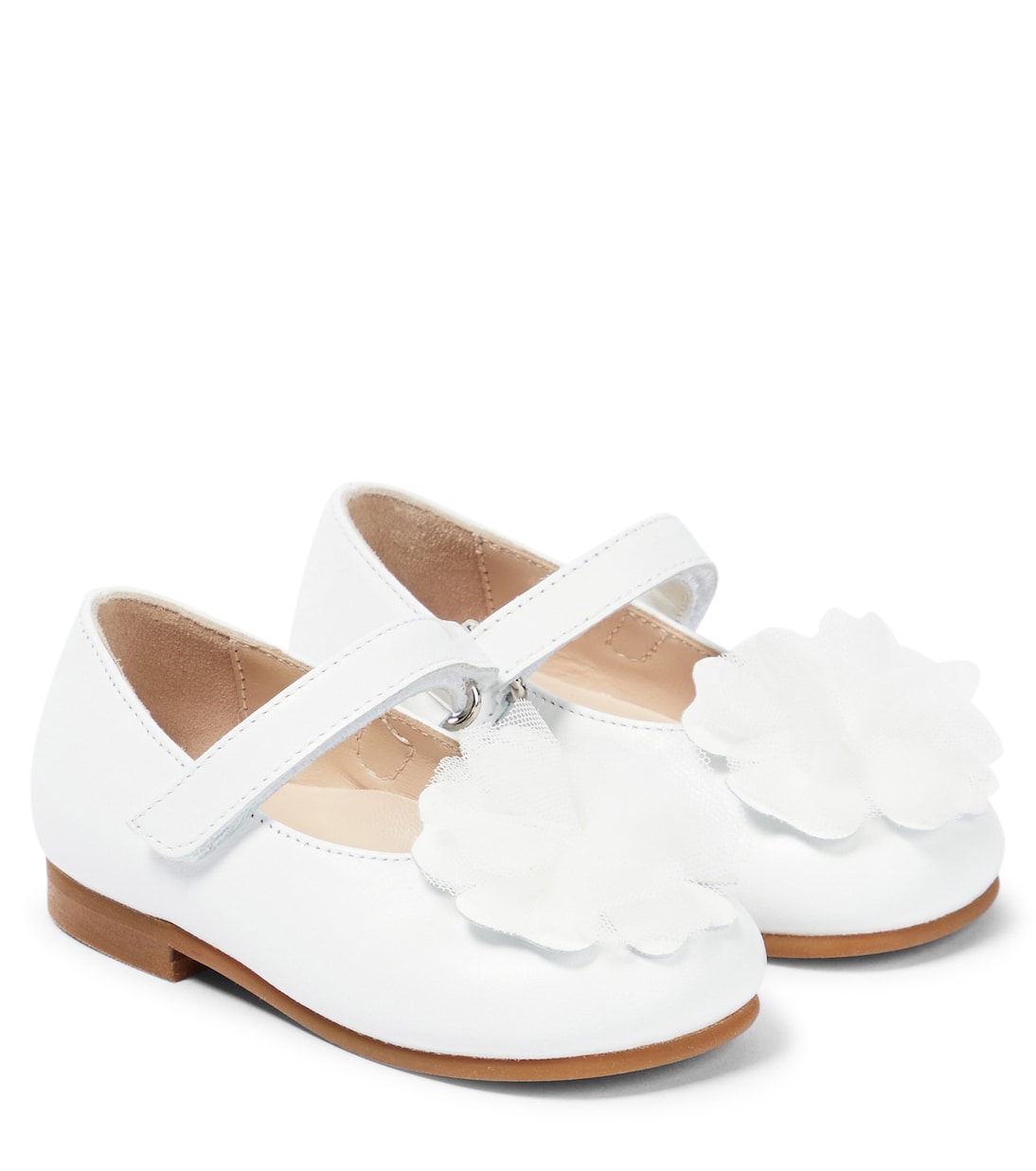 

Детские кожаные балетки Il Gufo, Bianco