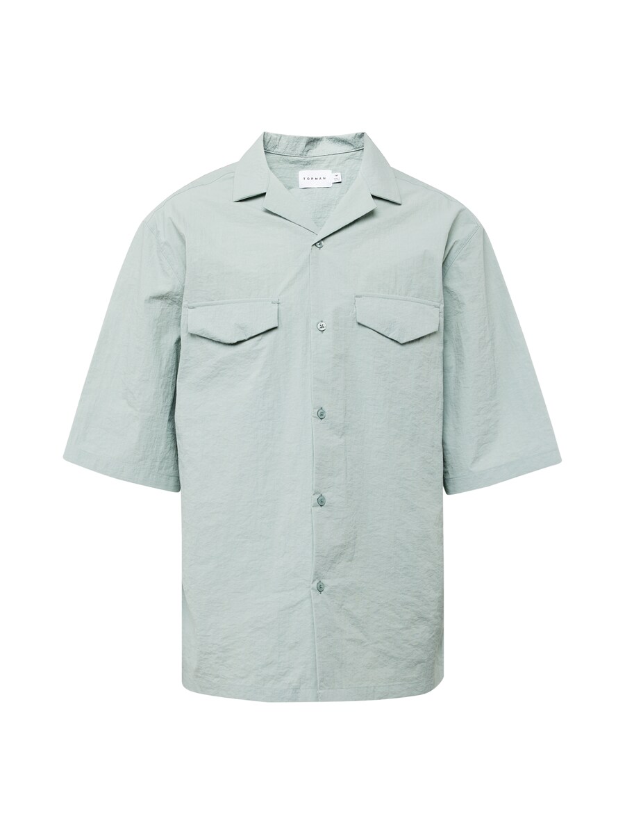 

Повседневная рубашка TOPMAN Comfort fit Button Up Shirt, мятный