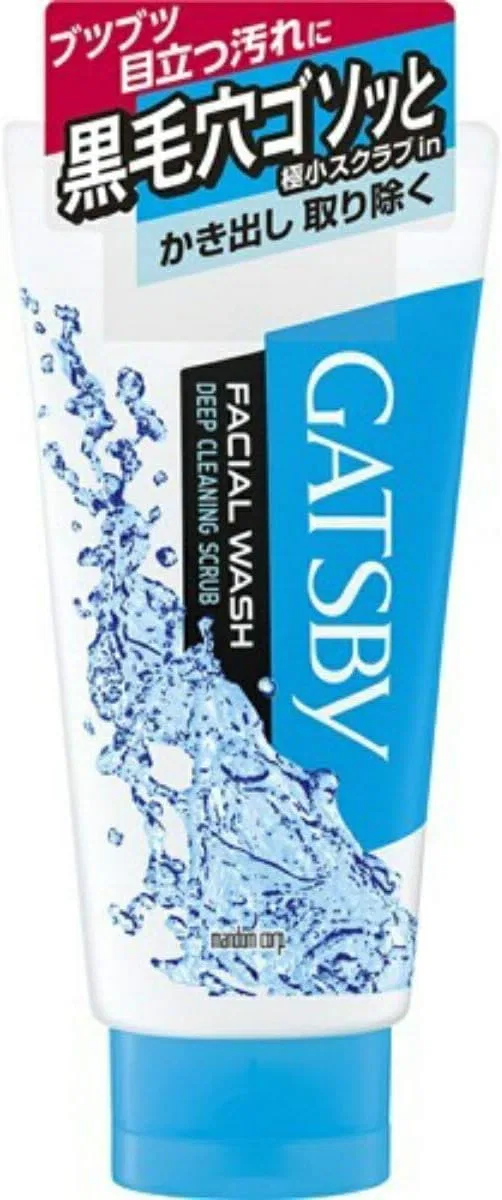 Скраб для лица Mandam GATSBY Deep Cleaning Scrub для мужчин, 130 г x 4
