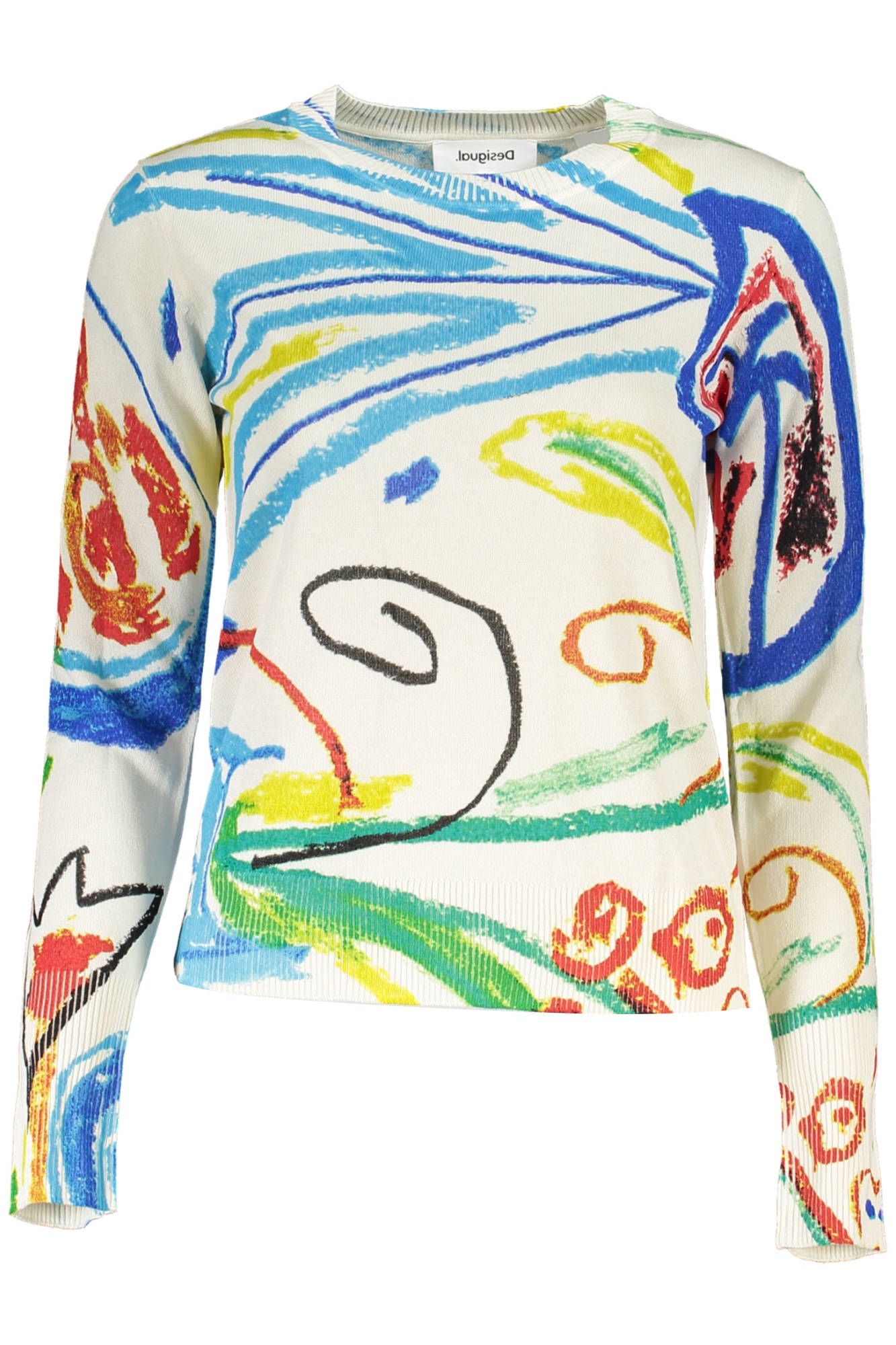 

Белая вискозная женская рубашка Desigual