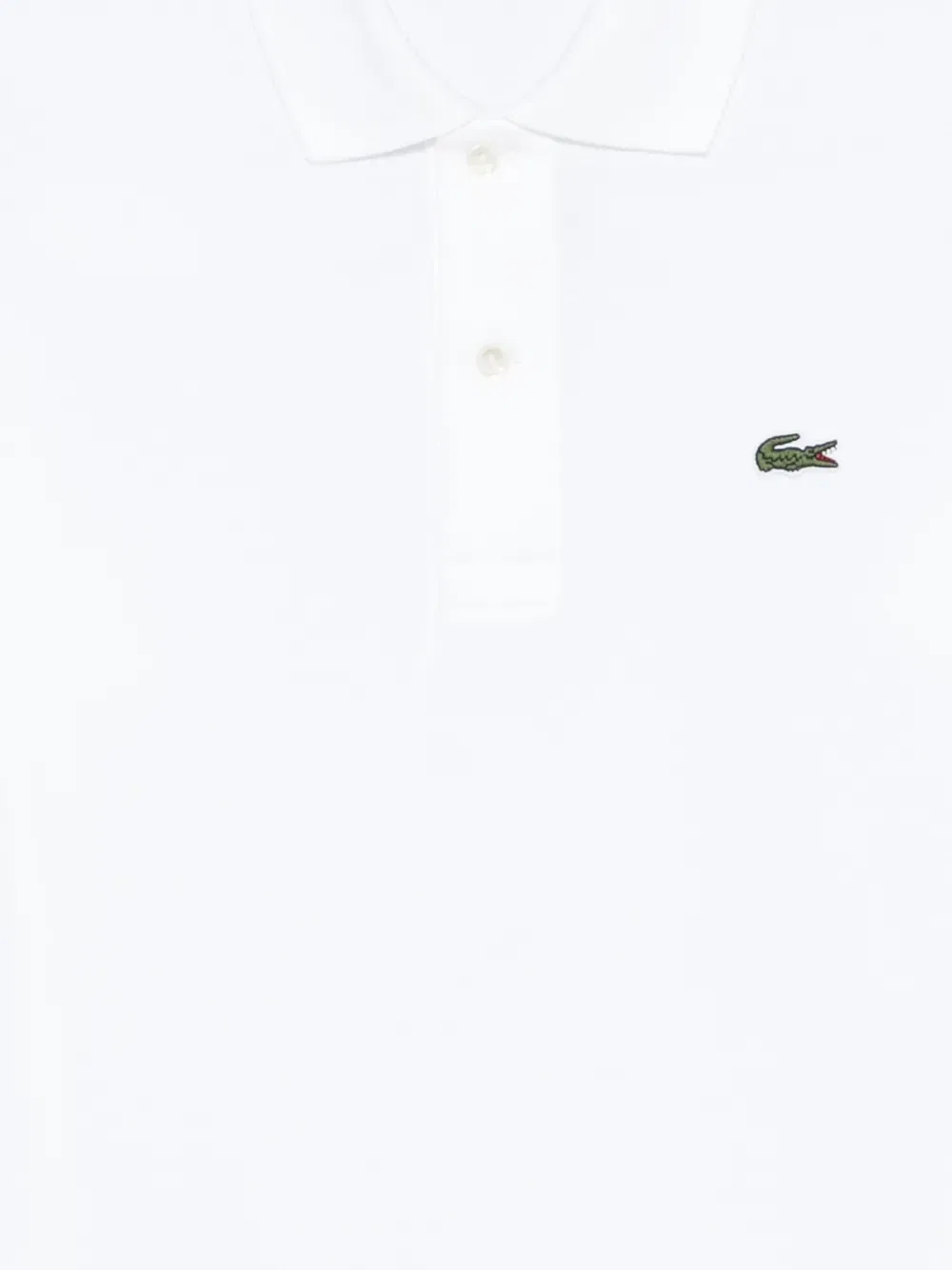 Рубашка-поло с нашивкой-логотипом Lacoste, белый — фото 3