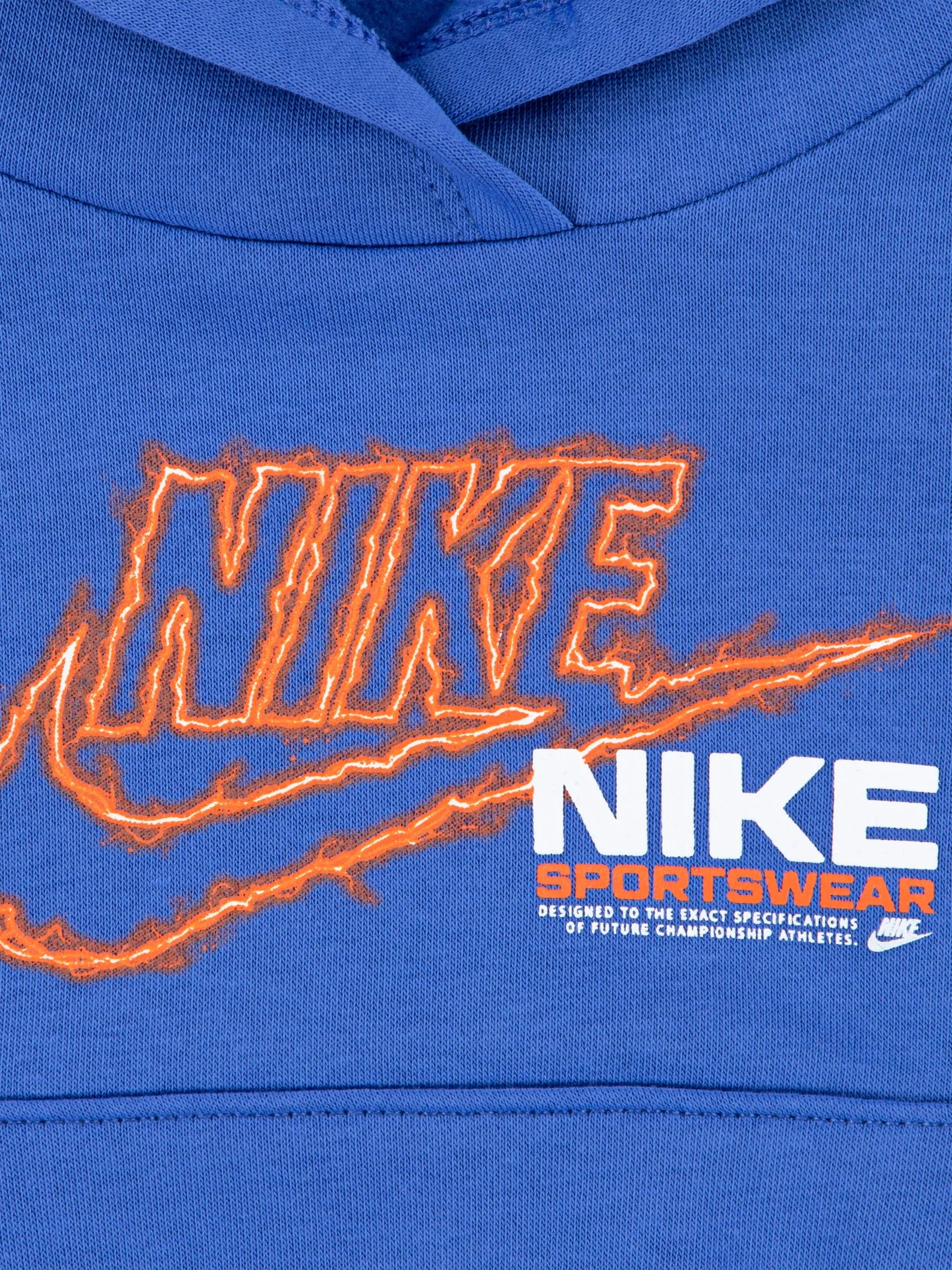 Спортивный костюм с логотипом Nike Kids, синий — фото 4