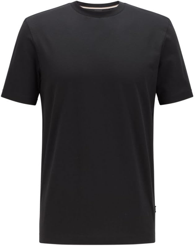 

Футболка BOSS Mens Tiburt с коротким рукавом и круглым вырезом, Black, Черный, Футболка BOSS Mens Tiburt с коротким рукавом и круглым вырезом, Black