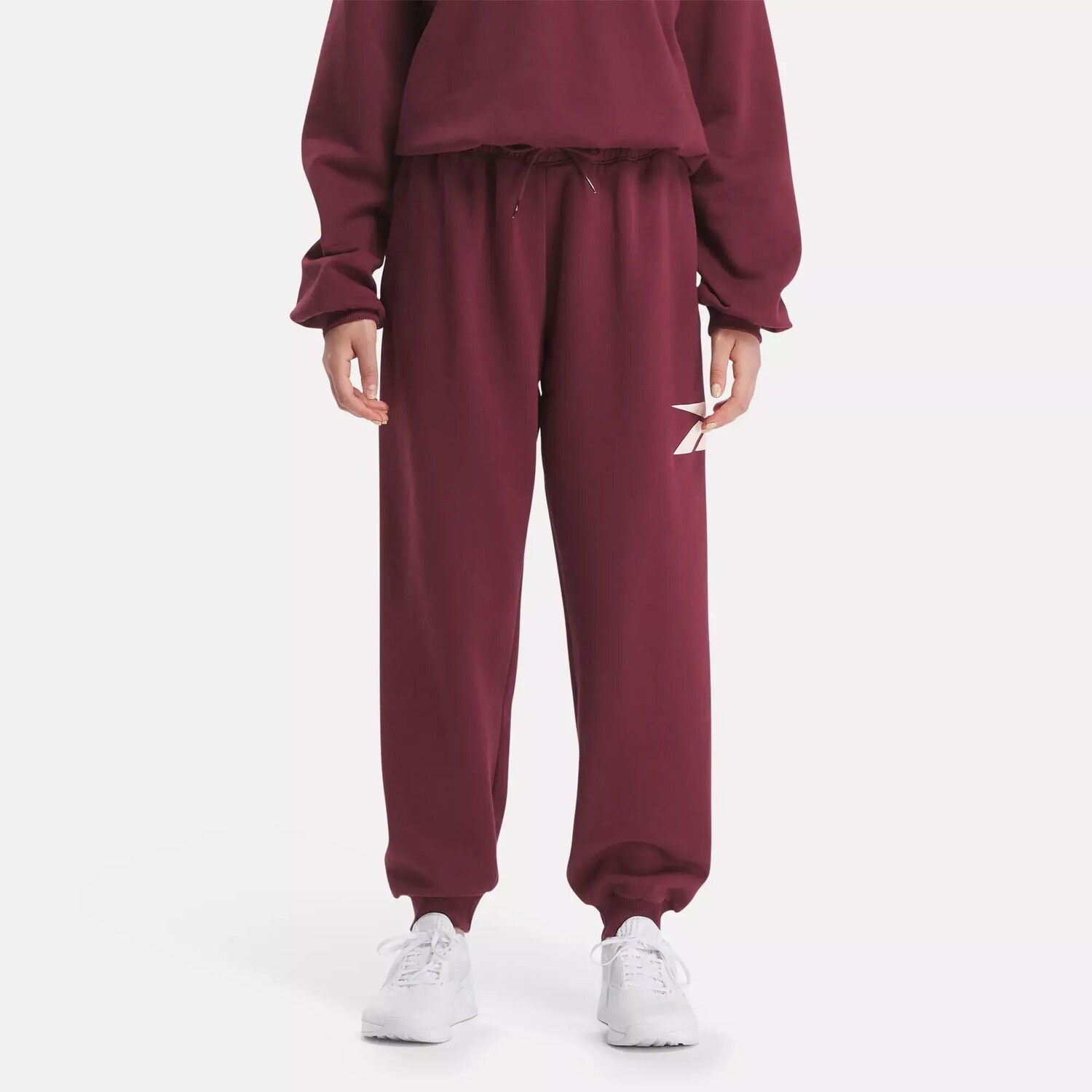 

Флисовые брюки Back Vector Reebok, бордовый