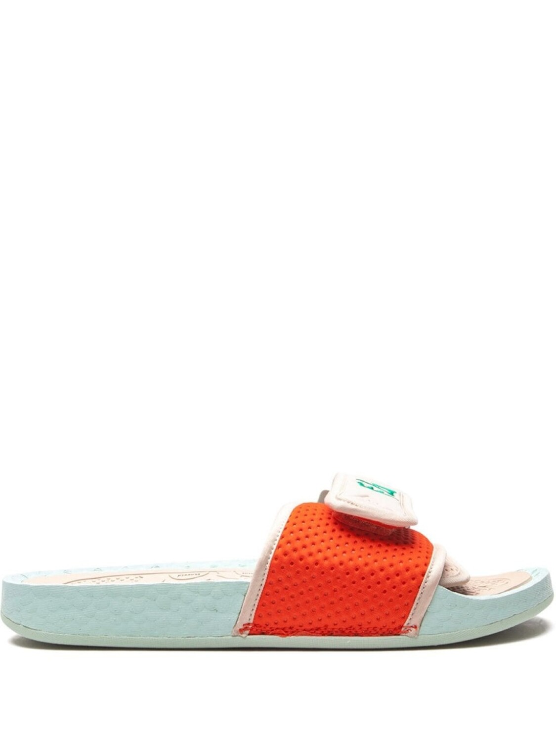 

adidas шлепанцы Chancletas Hu, зеленый