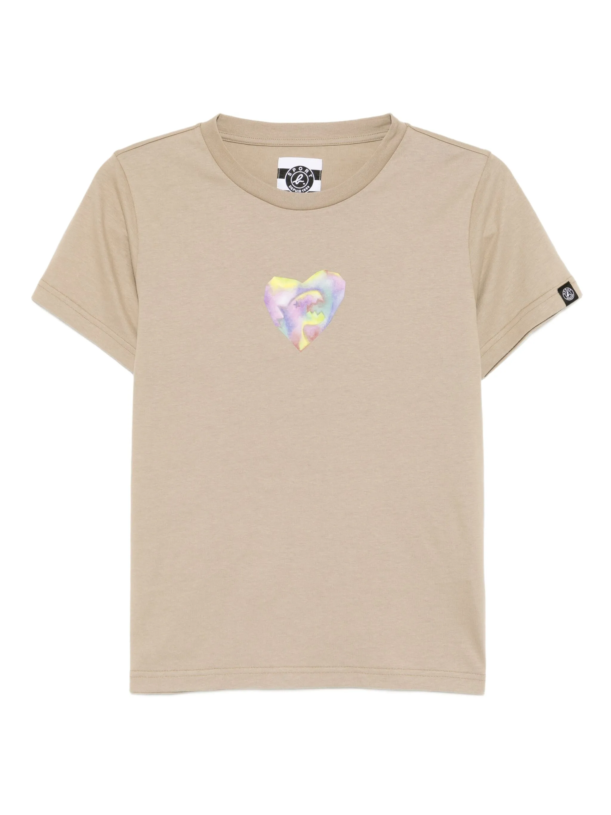 

Футболка Heart Dino Sport B. By Agnès B., коричневый